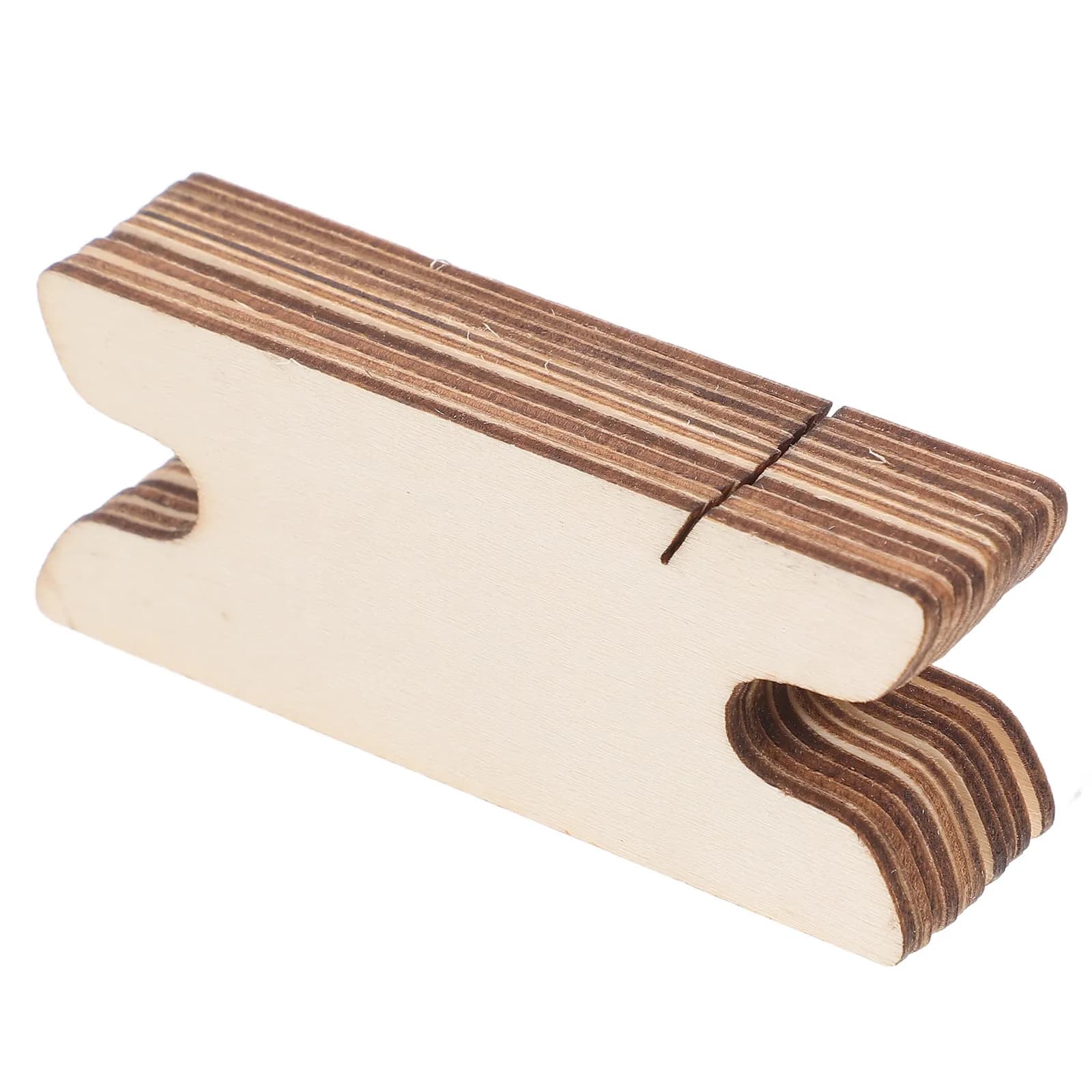 10 Pezzi di Aghi per Tessitura in Legno, Strumenti Efficienti per Sciarpe, Arazzi e Progetti Fai-da-Te, Ferri da Maglia in Legno