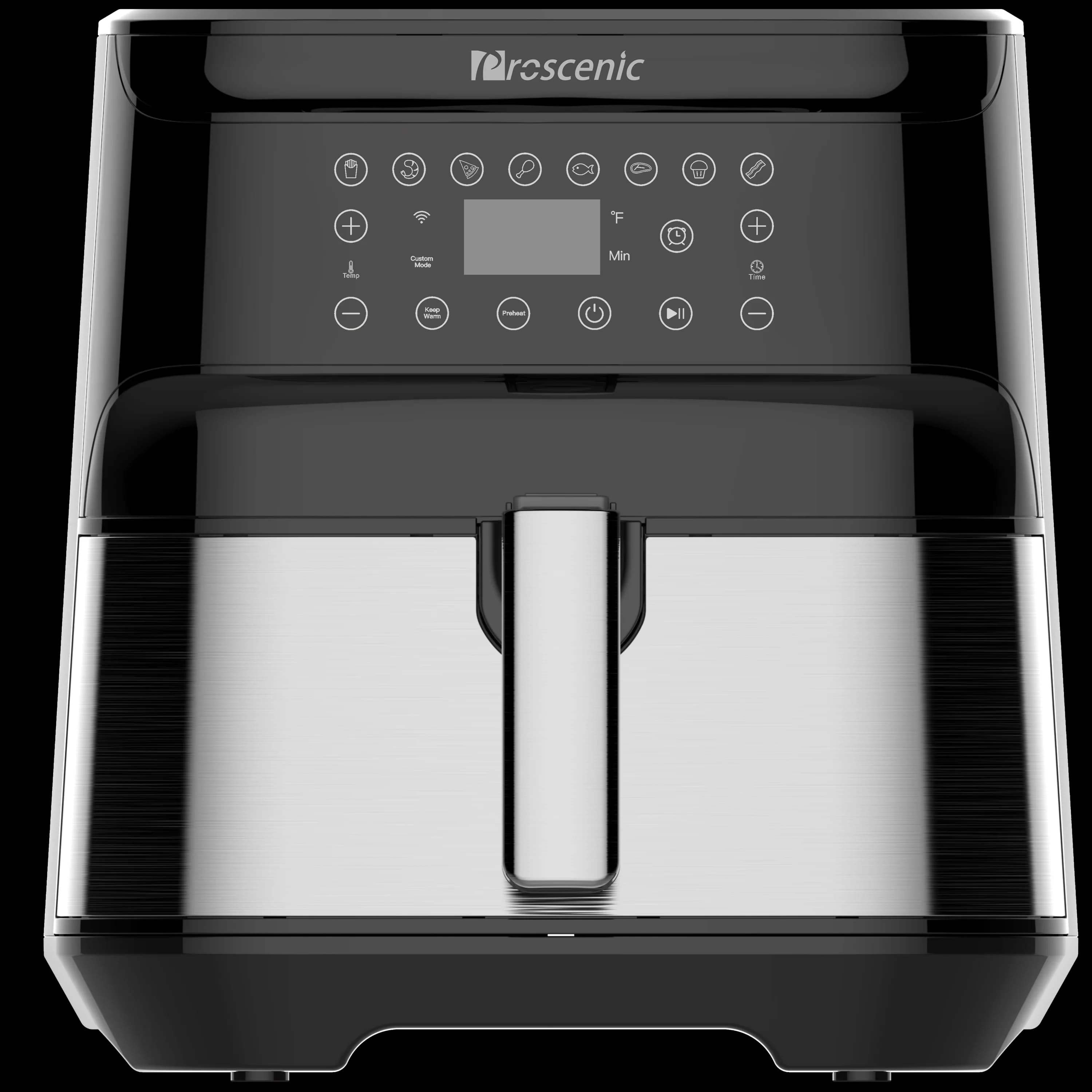 Friggitrice ad aria digitale Proscenic T21 Smart 5.5L senza olio 1700W supporto Alexa Google Home altoparlante Touchscreen programmabile sano