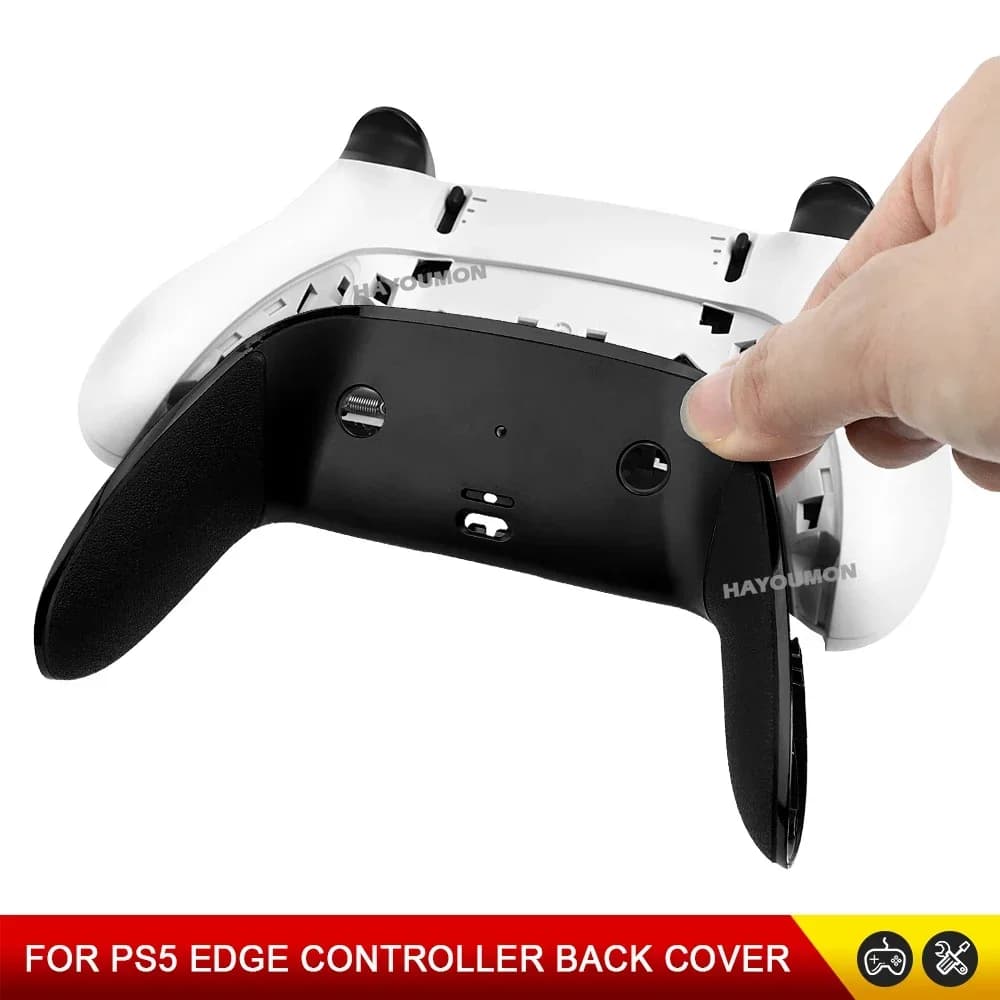 Cover Posteriore per Controller PS5 DSE Edge, Accessorio Anti-Sudore e Anti-Scivolo per Riparazione