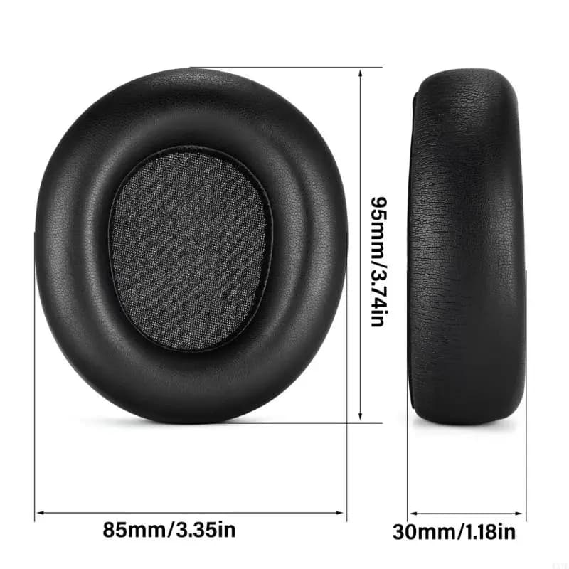 Soft Sponge Replacement Ear Cushions for Dedicated Model Gaming Headset Enhances Comfort Durability Easy Installation