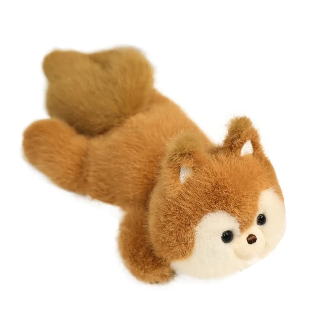 Ornamento da Scrivania, Cuscino per Polso, Animali Seduti, Peluche di Procione, Giocattolo in Peluche, Bambola di Animale Cartoonesco per Ragazzi e Ragazze