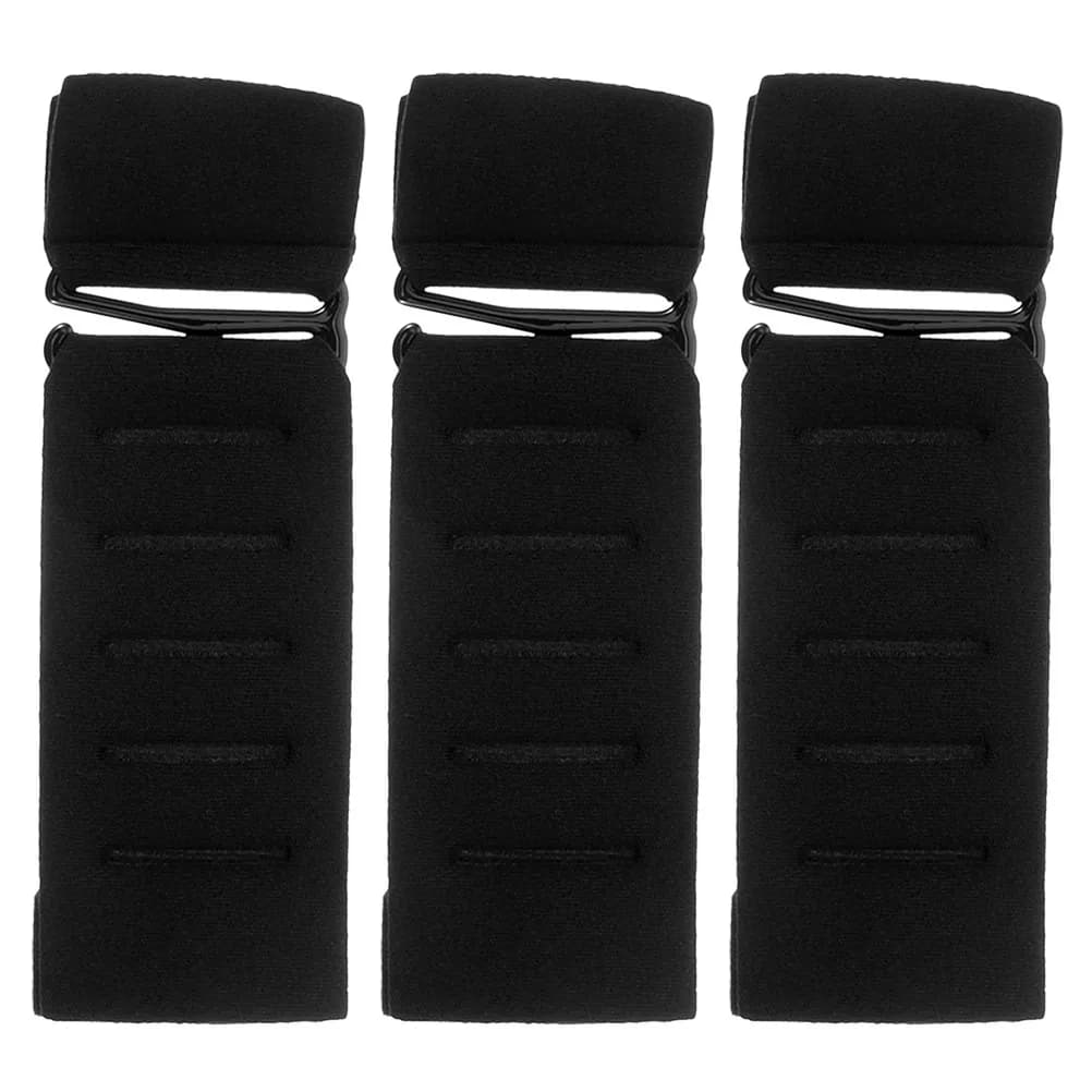 3Pcs Bra Back Clasp Extenders Adjustable Elastic Bra Strap Extender for Sports Yoga Daily Wear Breathable Sweat Absorbing
