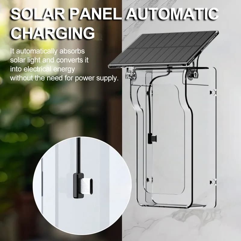 Tuya Campanello wireless intelligente con copertura antipioggia solare Videocitofono 1080P Audio bidirezionale Rilevazione movimento Spioncino Campanello intelligente