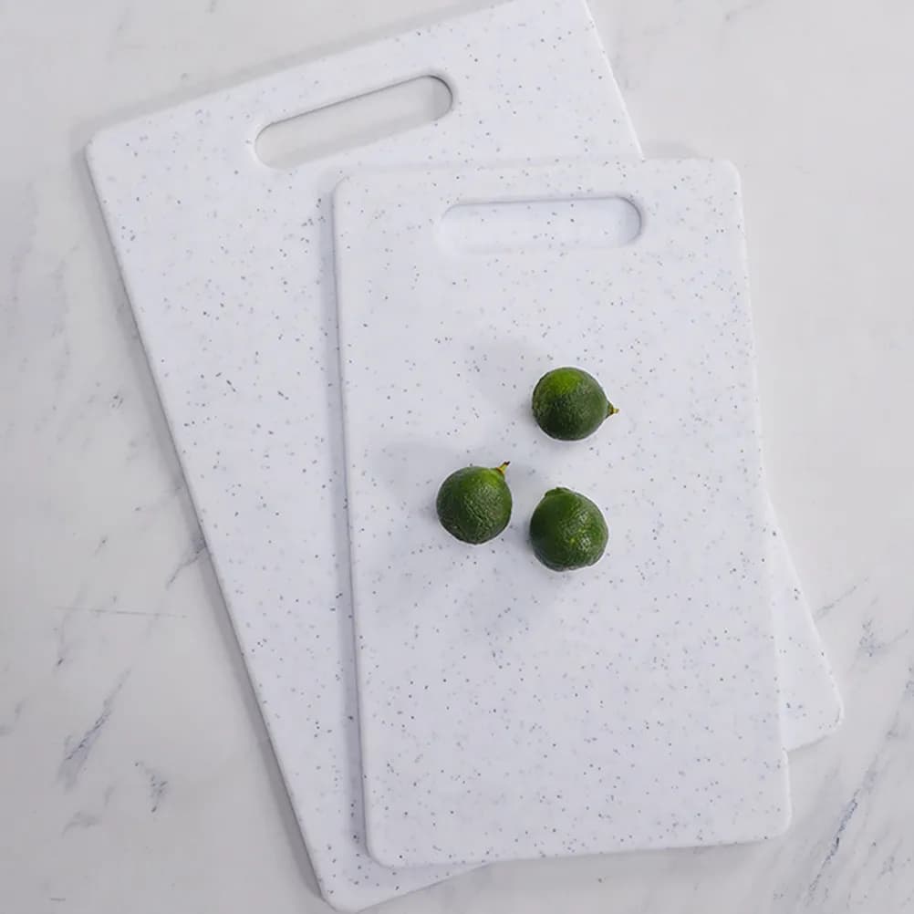 3Pcs Vegetable Cutting Board Set Plastic Chopping Boards Reusable Kitchen Cutting Boards for Fruit Meat Cheese