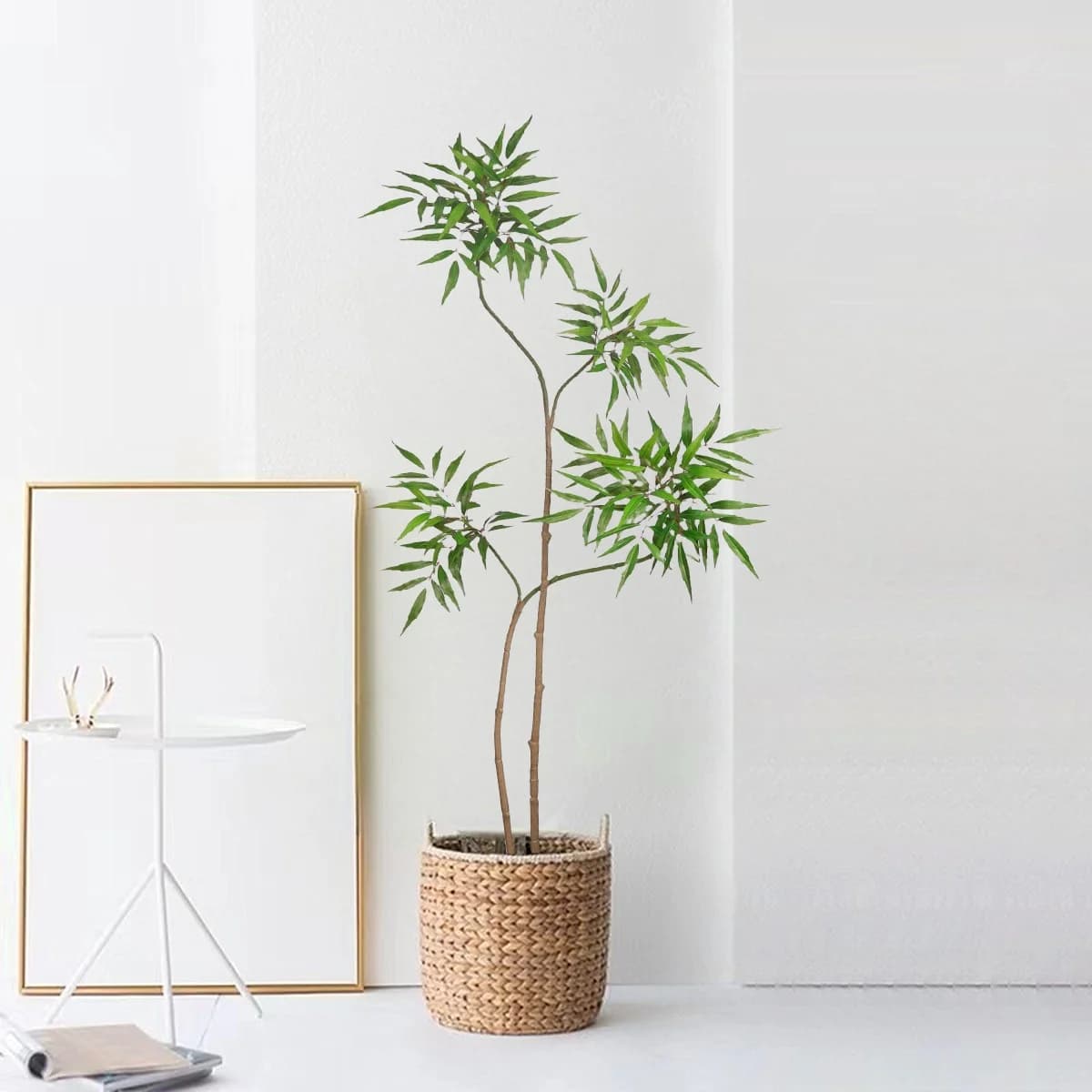 130-160 CM Artificiale Banyan Albero Piante Finte Palma di Plastica Tropicale Simulato Monstera Hotel Soggiorno Decorazioni Per La Casa FAI DA TE