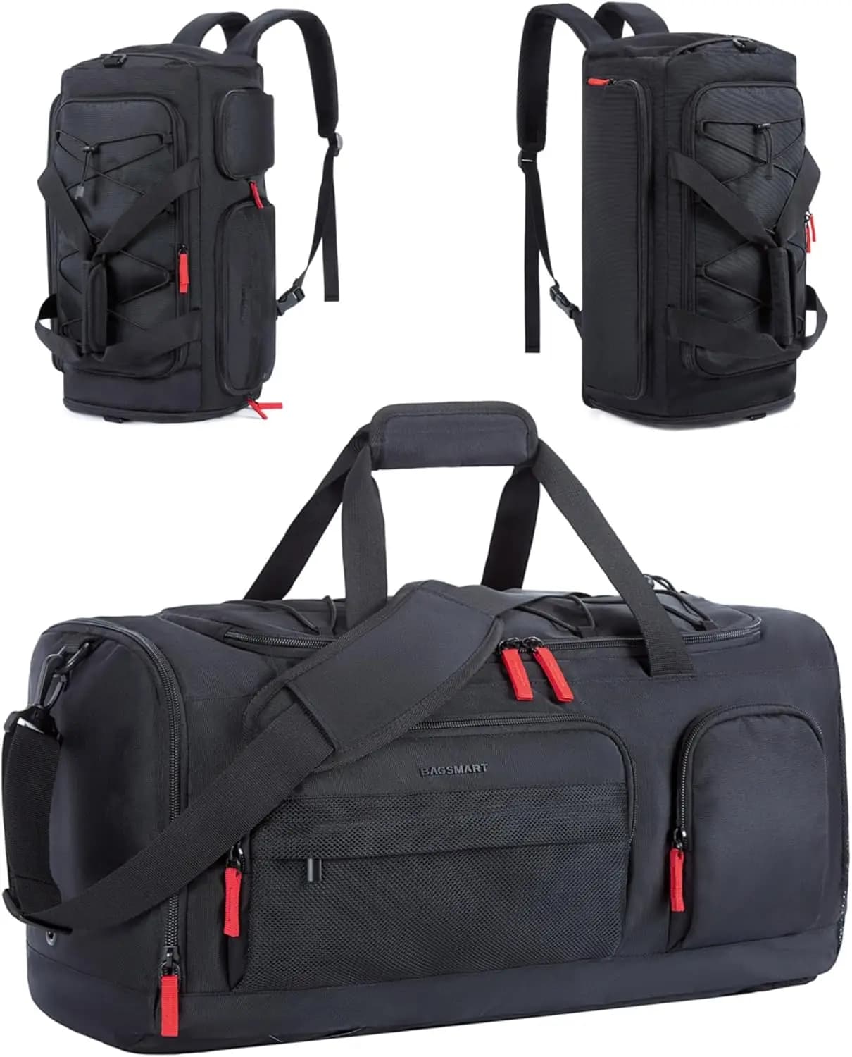Zaino Sportivo Impermeabile con Scomparti per Scarpe e Laptop per Viaggi e Palestra