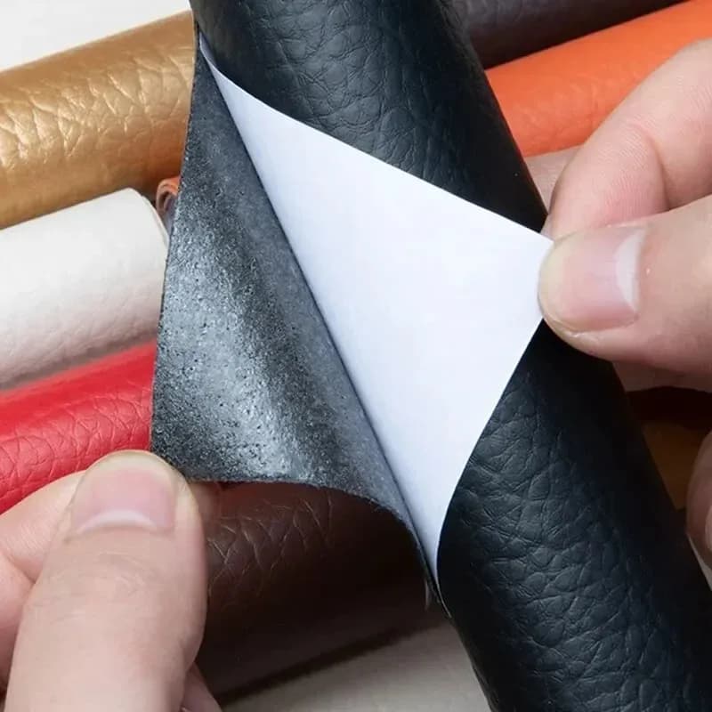 100x137 cm Addensato autoadesivo Patch in pelle PU Pelle sintetica artificiale di grandi dimensioni Divano sedile Foro Riparazione Divano Riparazione