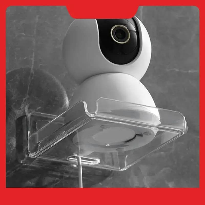 Mensola da parete per altoparlante Mensola galleggiante in acrilico per montaggio a parete per telecamere di sicurezza, baby monitor, altoparlanti