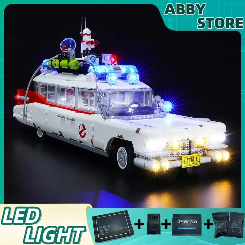 Kit luce LED fai-da-te per LEGO 10274 Ghostbusters Configurazione Building Brock Gift (solo luce LED, senza modello di blocchi)