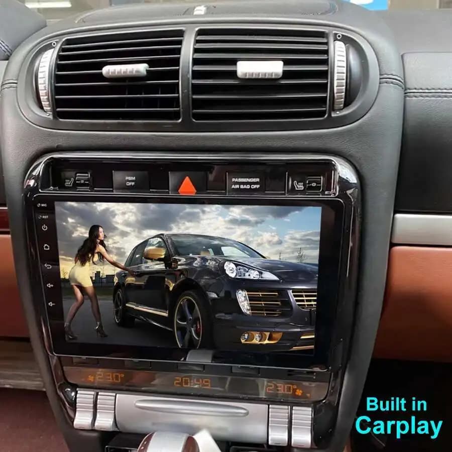 Per Porsche Cayenne 2002-2010 Autoradio Car Android 13 Gps Multimedia Bluetooth Navigation Stereo Tape Recorder Radio Head Unit