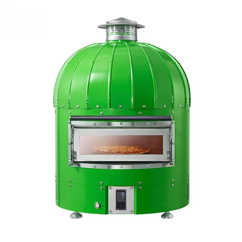Italian Brick Pizza Oven Commercial Electric Pizza Baking Stone Ovens Bread Making Machine Stove with Oven for Sale Customized