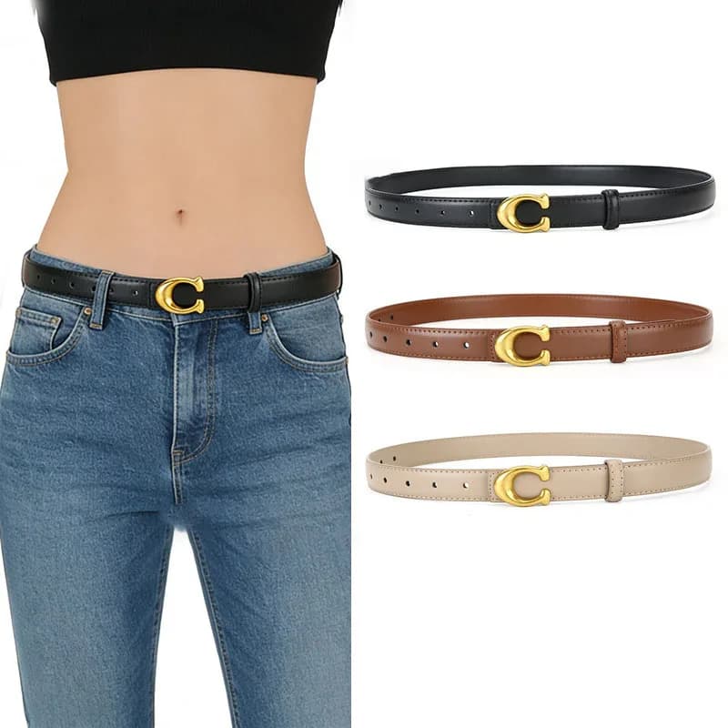 Luxury Brand Men Belt High Quality Leather Business Designer famous Belts for men Jeans Strap Male Metal Buckle belt