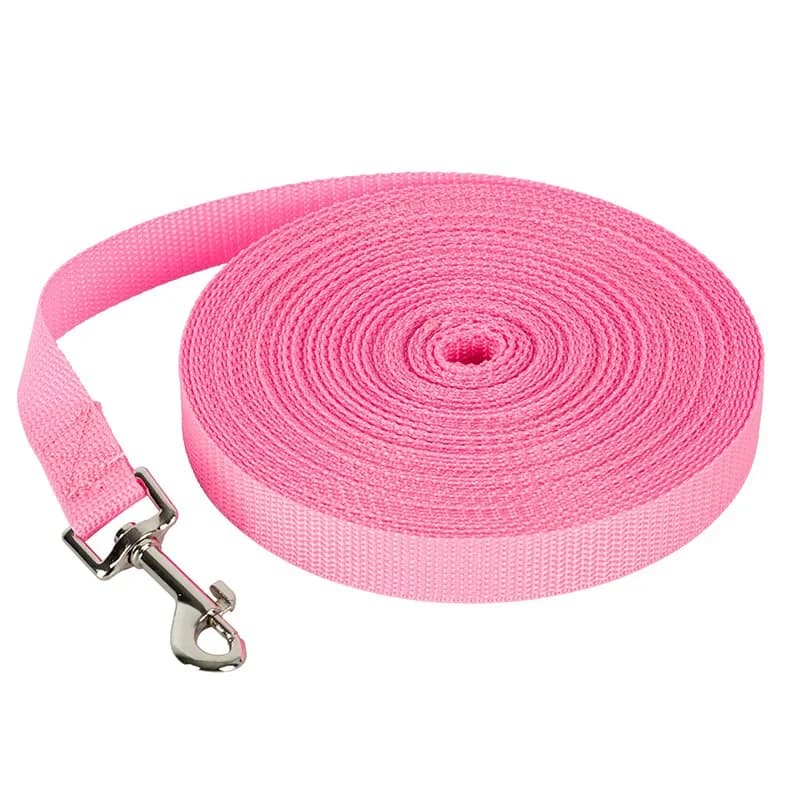 Guinzagli da addestramento per cani e gatti in nylon, collare per imbracatura da passeggio, corda leader 1,5 M 1,8 M 3 M