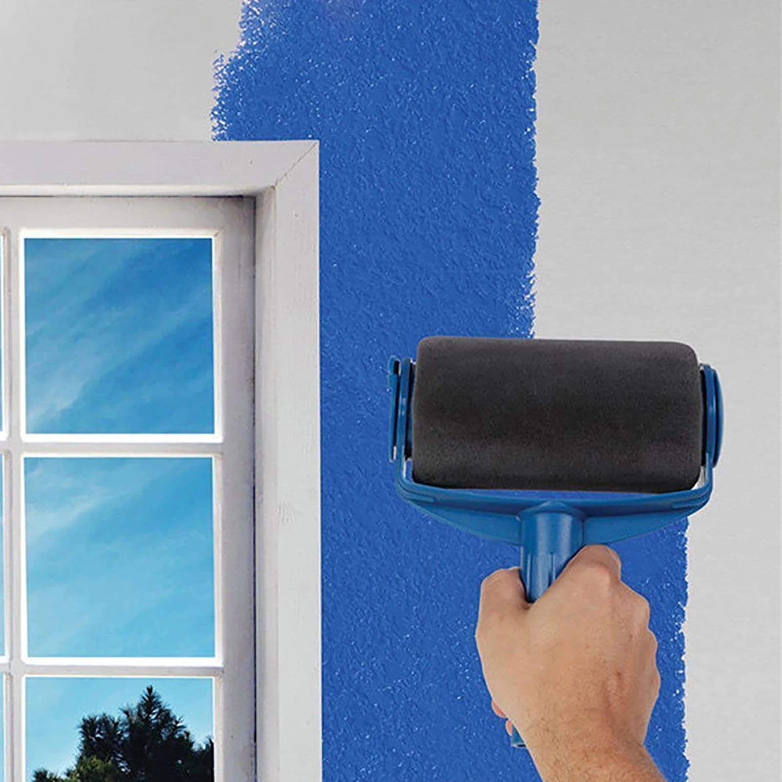 Brush Corner Brush Kit Foam Interior Brushes Triangoli Brush for Home Hardware Tools