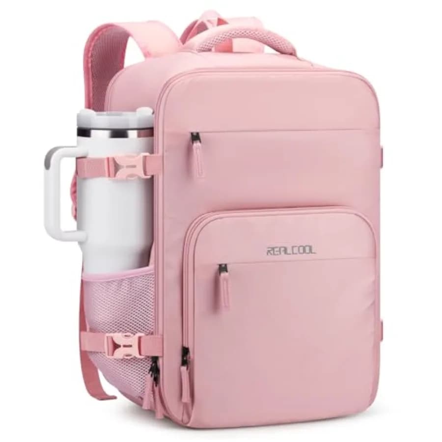 Zaino da Viaggio per Donne e Uomini - Regalo per Viaggiatori, Studenti e Professionisti, Zaino per Laptop Approvato TSA per Viaggi in Aereo