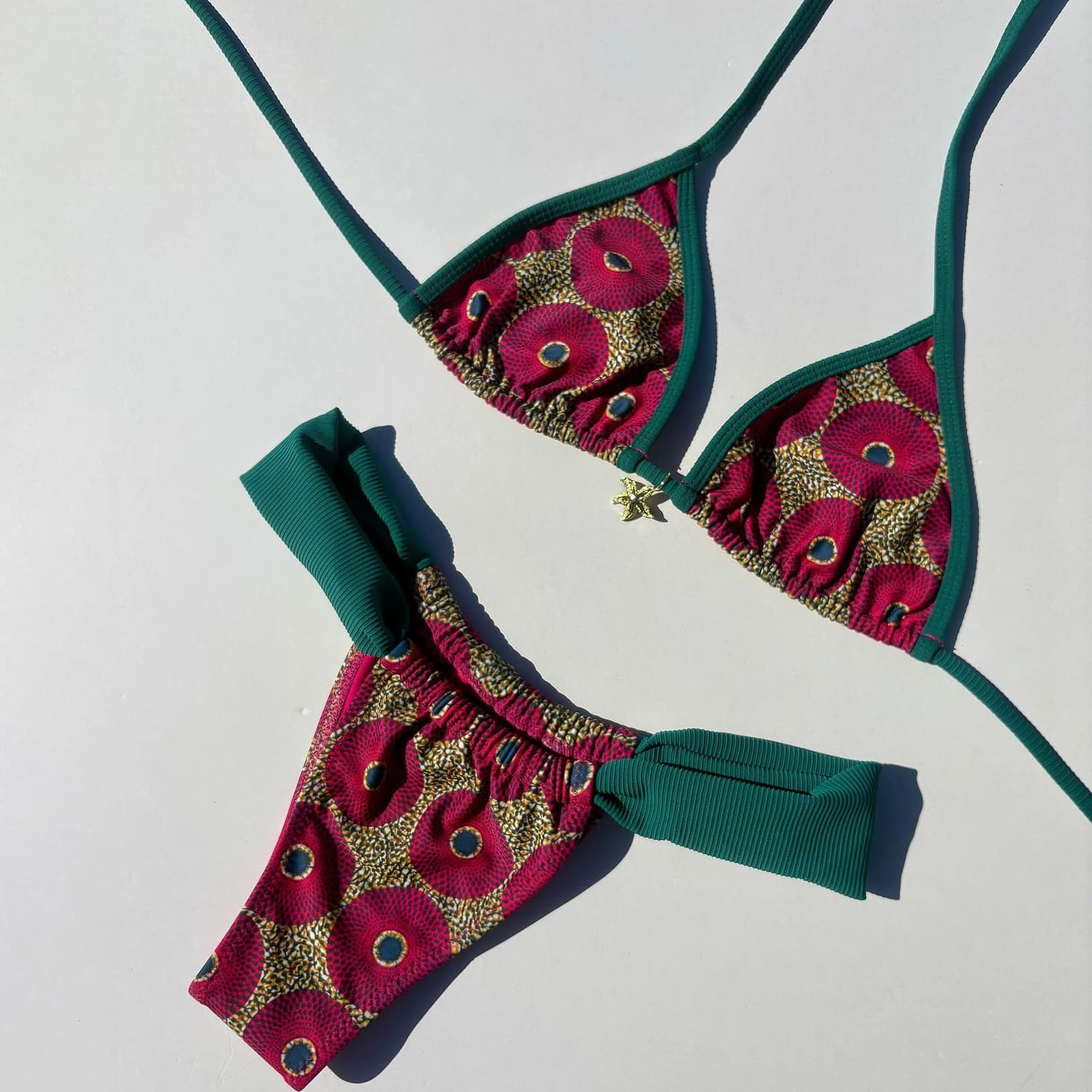 Push Up Bikini 2026 Costume da bagno donna sexy Costumi da bagno femminili Micro Bikini Set Costume da bagno a fascia Beachwear Stampa Biquini brasiliano