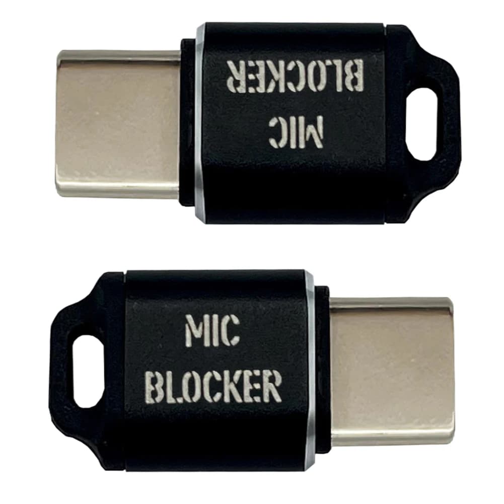 Bloccanti USB-C MIC: Protezione Compatta per la Privacy, Blocco di Sicurezza Multifunzione per Microfono e Audio per Laptop, Smartphone e Tablet