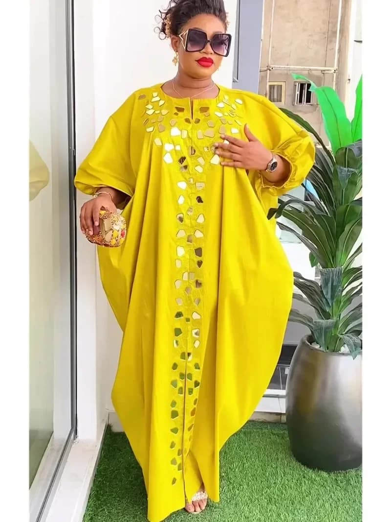 Abaya For Women Dubai African Muslim Fashion Dress Caftano Marocain Evening Dresses In Raso Boubou Robe Djellaba Female 2025