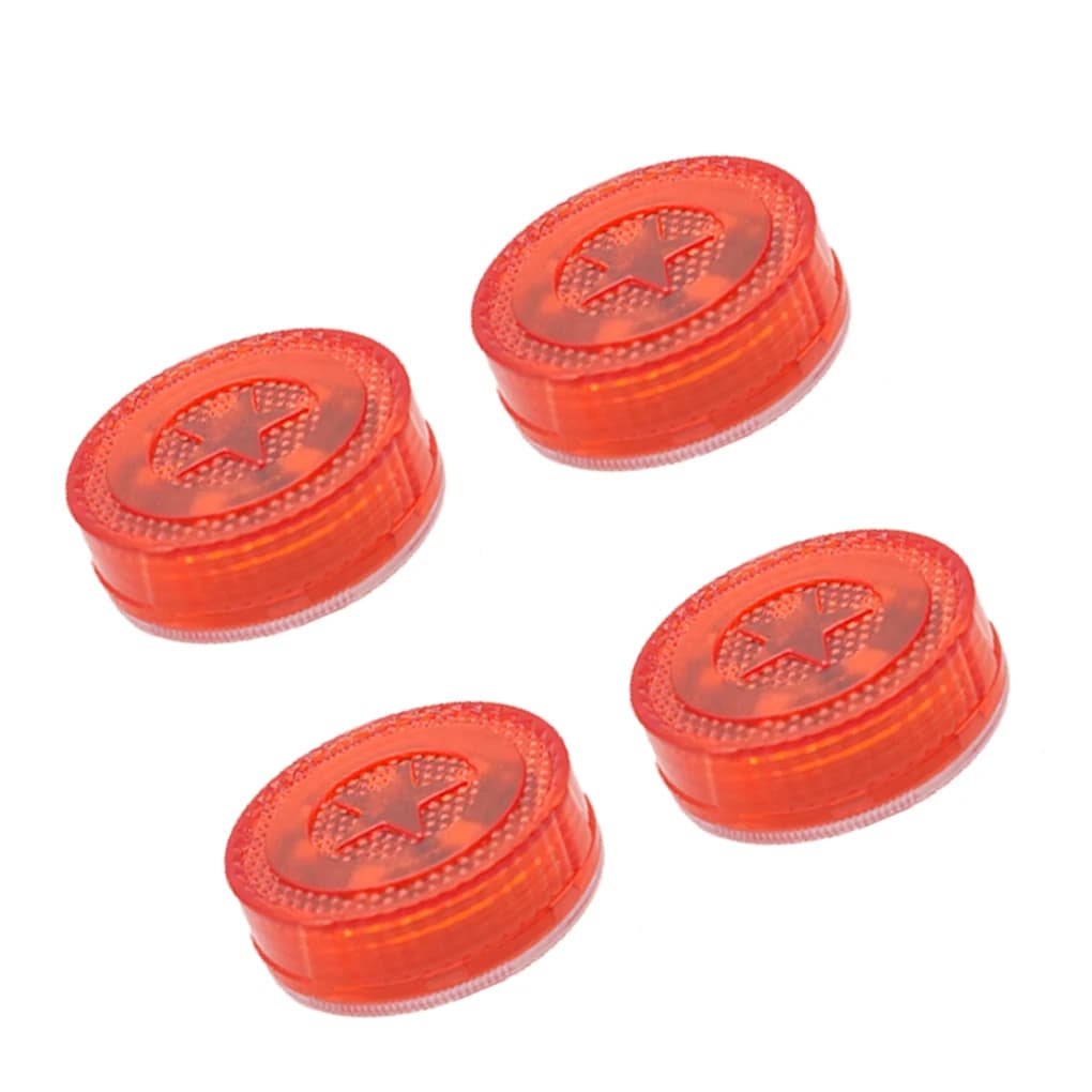 4 pezzi LED universali per apertura porta auto luci anticollisione di sicurezza allarme stroboscopico lampada di parcheggio indicatore luminoso giallo