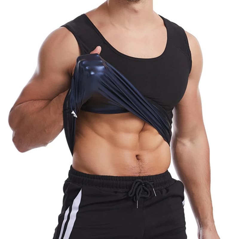 Sauna suit for weight loss Shapewear Top Weighted shirt Sauna vest Training Exercise Gym Short Sleeves Woman