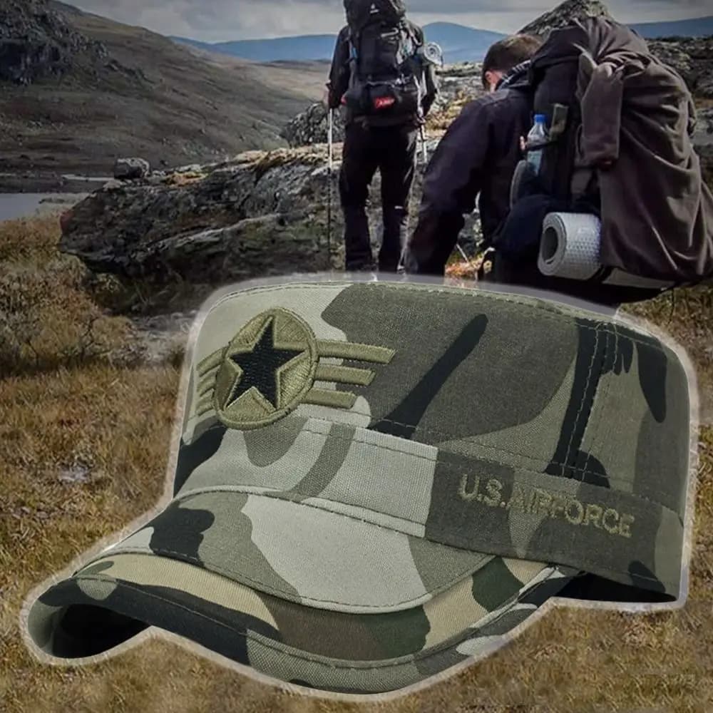 Spring Summer Cotton Hat Adjustable Casual Cadet Hat Breathable Baseball Cap