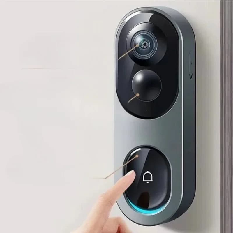 Video doorbell sentinel version panoramic monitoring mobile phone remote intercom 5 million smart electricity