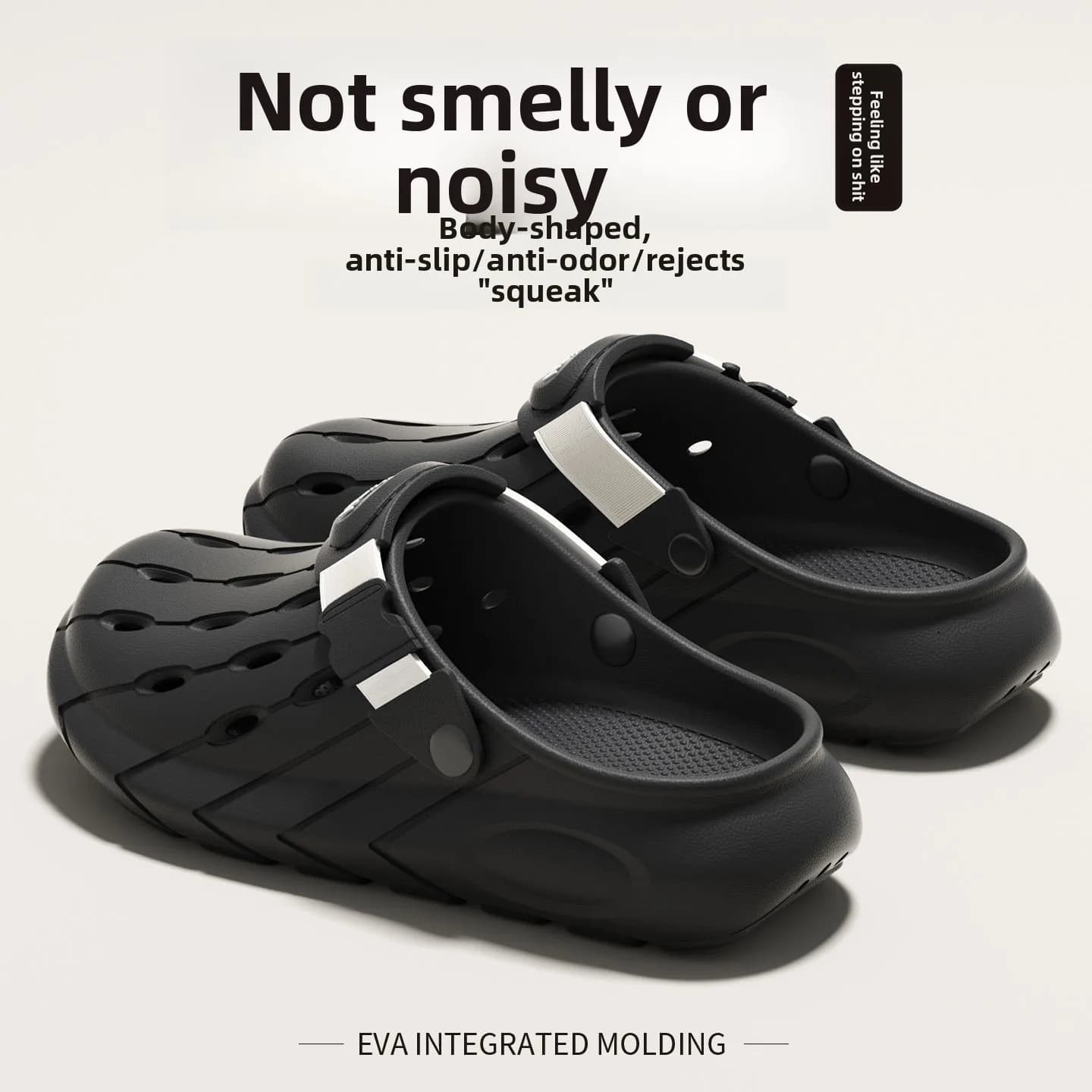 Men's 2026 New Summer Casual Slippers with Anti-Slip and Odor-Free Features, Breathable and Comfortable Sandals