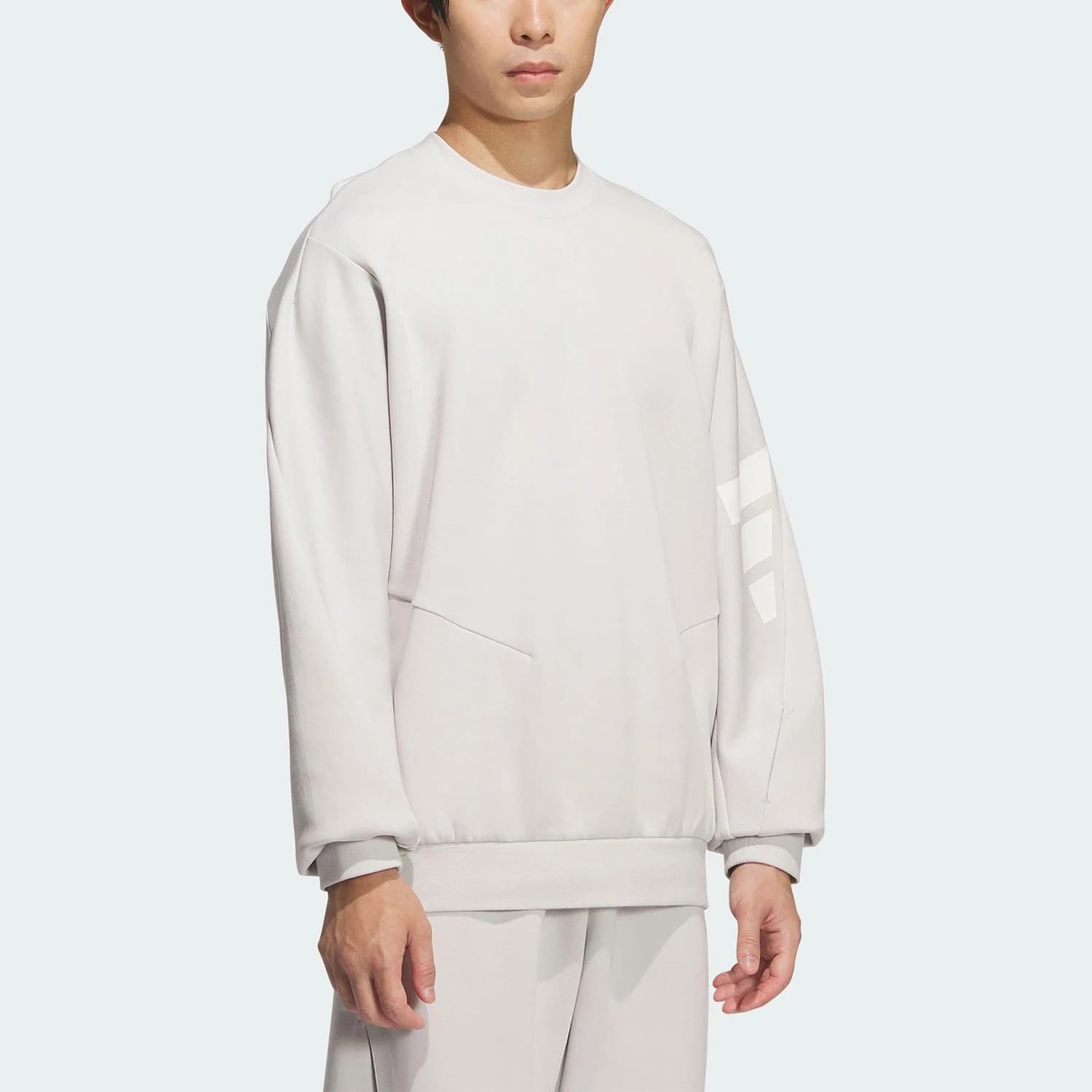 Adidas Authentic FOS Men's Sports Leisure Loose Round Neck Hoodie KC0157