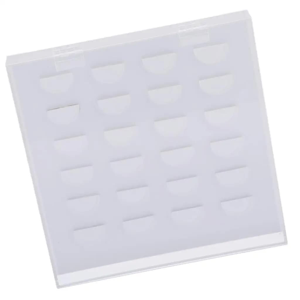 Contenitore in Acrilico per Ciglia Finte, Grande Organizzatore Trasparente per Extension Ciglia, Accessori e Decorazione Studio