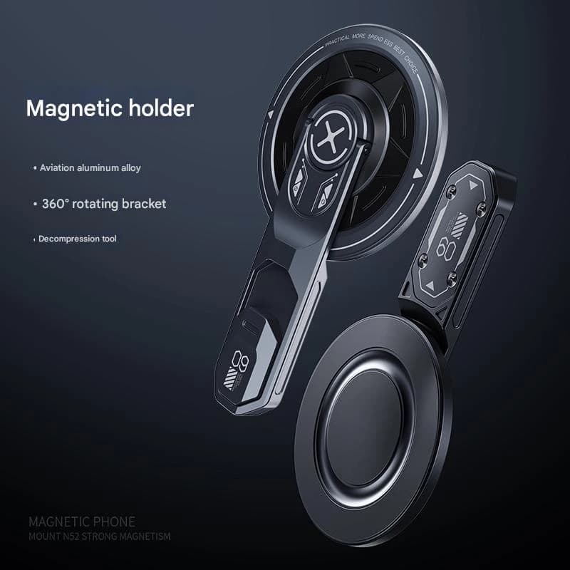 Per supporto magnetico per telefono Magsafe 360 ° Telefono con supporto di decompressione staccabile e girevole