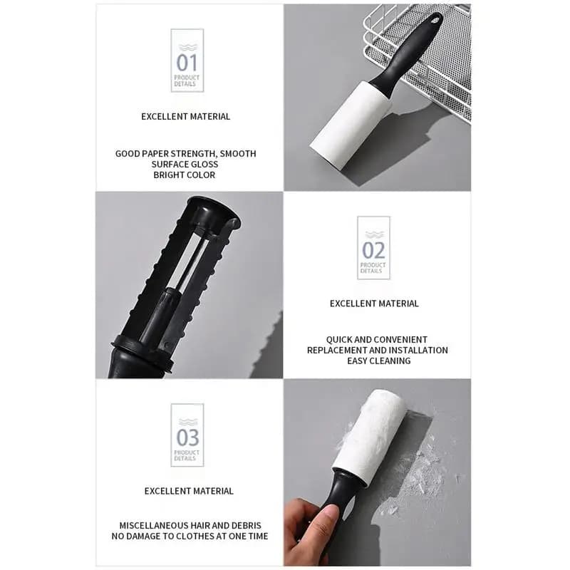 Rulli per pelucchi per vestiti Levapelucchi per vestiti Maniglia ergonomica Design Strumento per la depilazione Aiuto per la pulizia della casa per tessuti