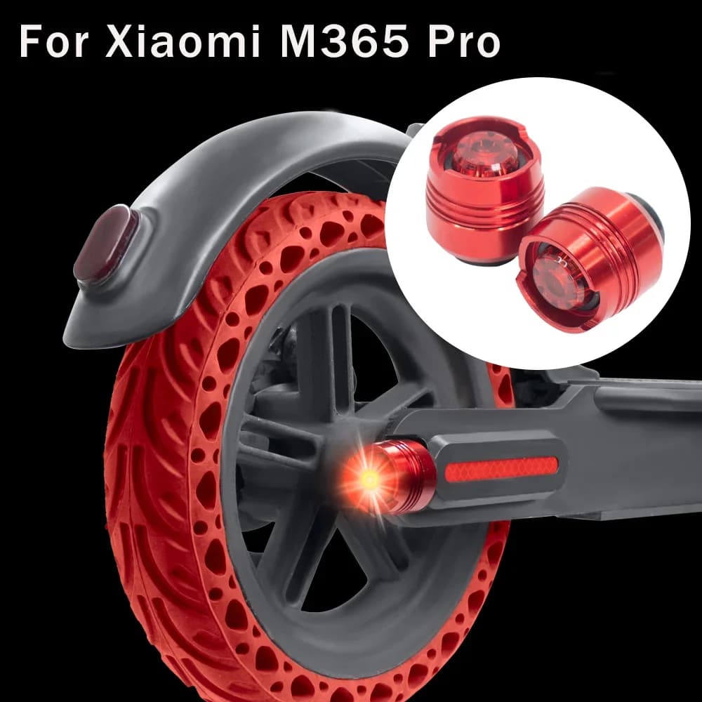 Scooter elettrico Fanale posteriore Ruota posteriore Spia Lampada per Xiaomi Pro M365 1S E-Scooter Modifica parte Luci di sicurezza a LED