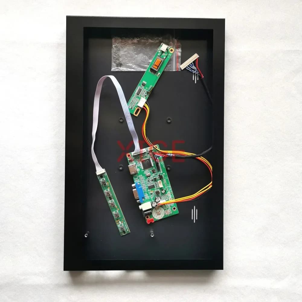 Per LP154WX2 LP154WX4 LP154WX5 Kit FAI DA TE 1280*800 15.4 "Display LCD 1CCFL 58C Scheda di Azionamento del Controller + Custodia In Metallo LVDS 30 Spille