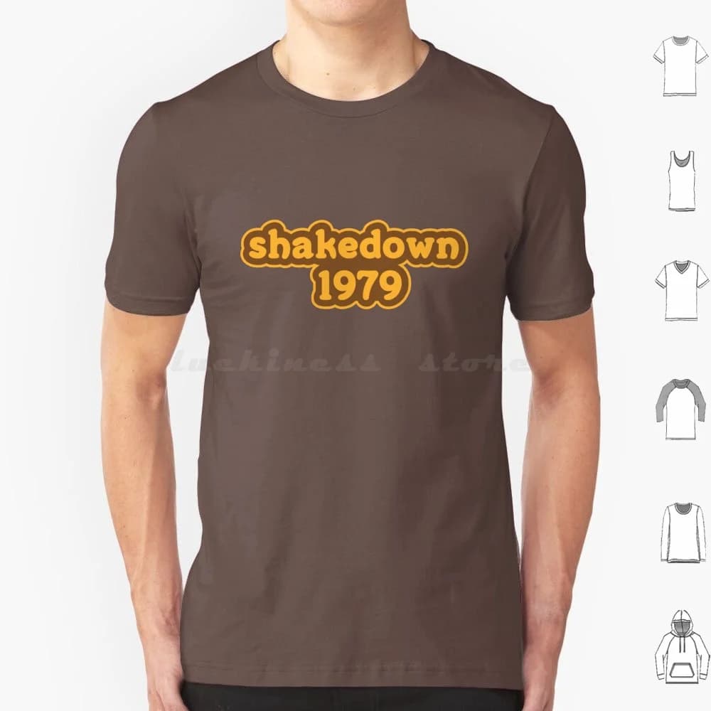 Maglietta Shakedown 1979 taglia grande 100% cotone 1979 Retro Vintage Grunge Smashing Pumpkins Music And Roll Pop Culture Guitar Drum