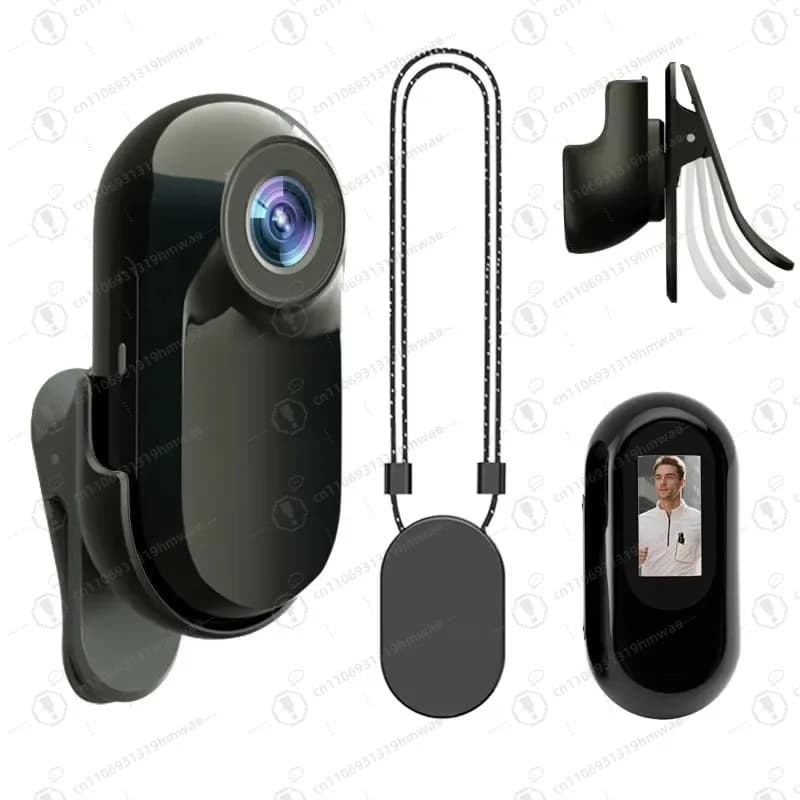 Mini telecamera magnetica per azione micro 1080p con registrazione per casco motore Vlog