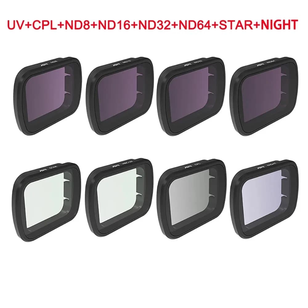 Filtri per Obiettivi per Drone DJI LITO X1/FLIP, UV CPL ND8 16 32 64, Filtri per Fotografia Aerea con Effetto Black Mist e STAR NIGHT