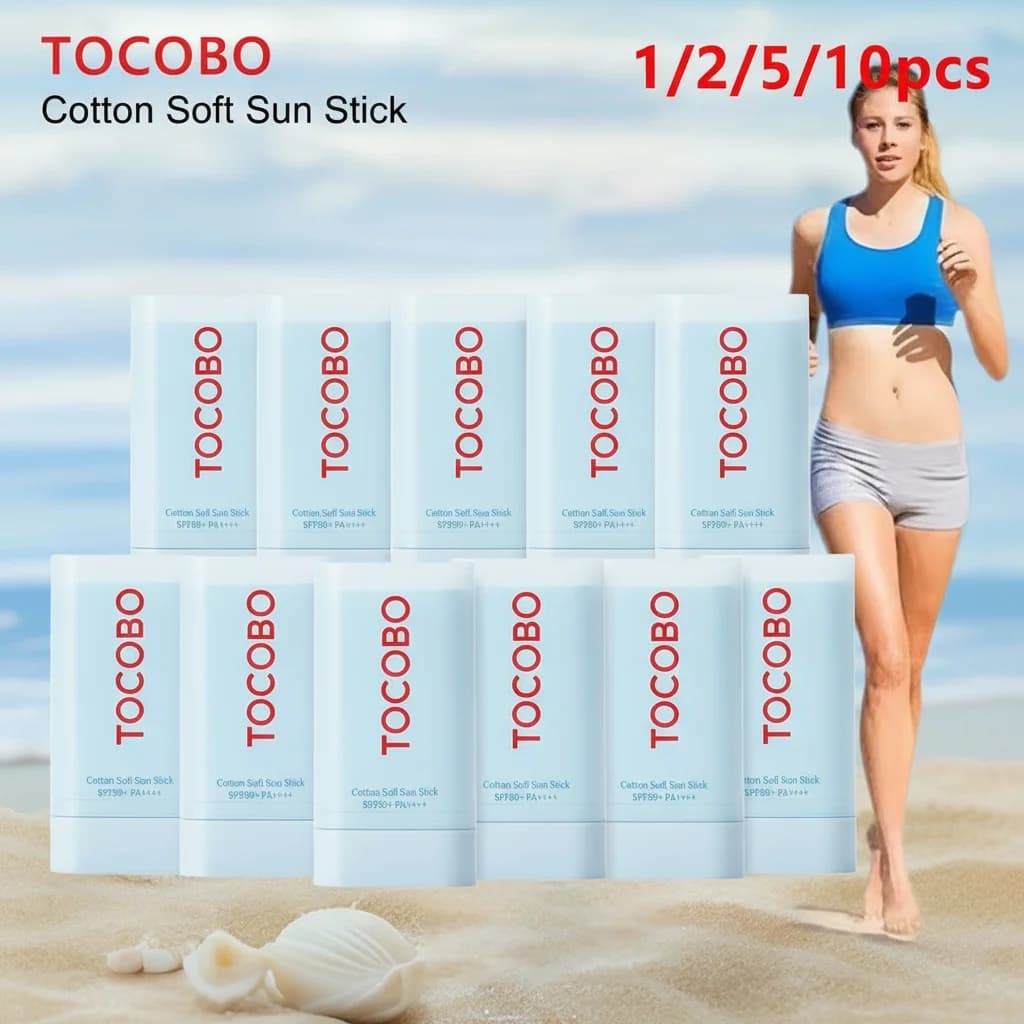 Correttore Naturale 19g Rinfrescante Idratante Resistente ai Raggi UV in Stick di Cotone per la Cura della Pelle