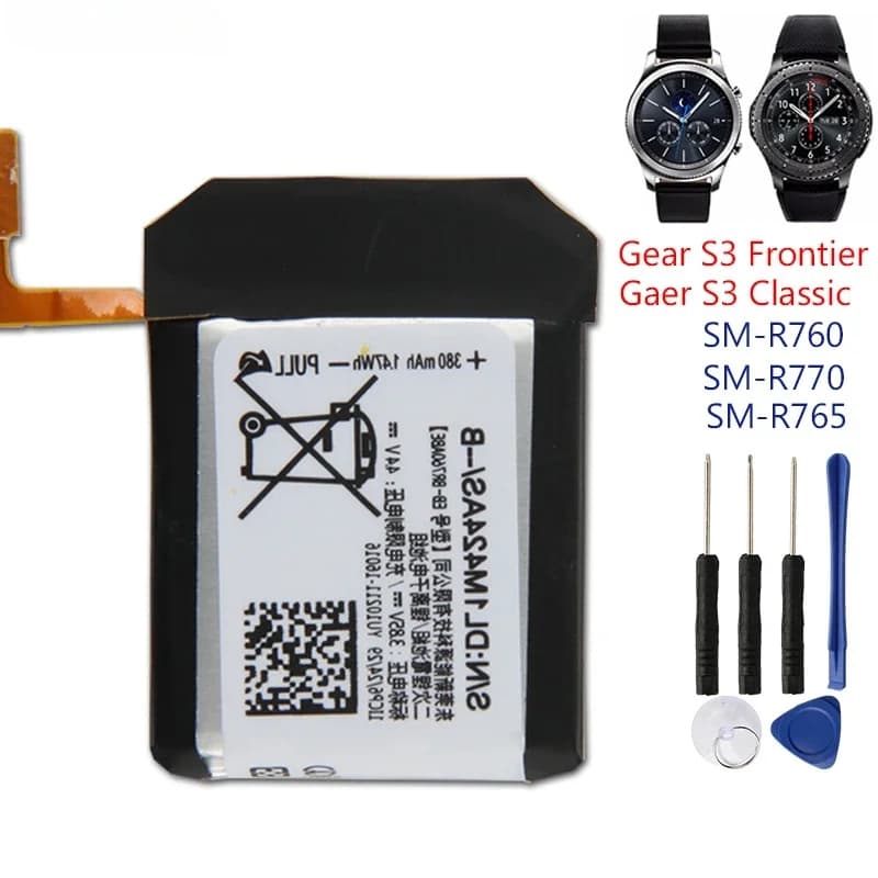 NEW EB-BR760ABE Replacement Battery for Samsung Gear S3 Frontier/Classic Smart Watch SM-R760 SM-R770 SM-R765