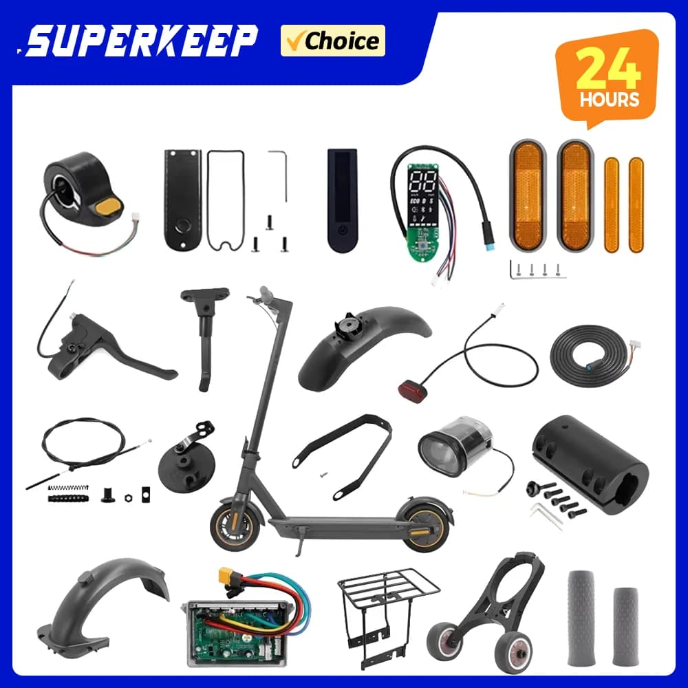 Parti di scooter Max G30 G30 Kickscooter Vari pezzi di ricambio di riparazione per accessori di ricambio per scooter elettrico Ninebot Max G30