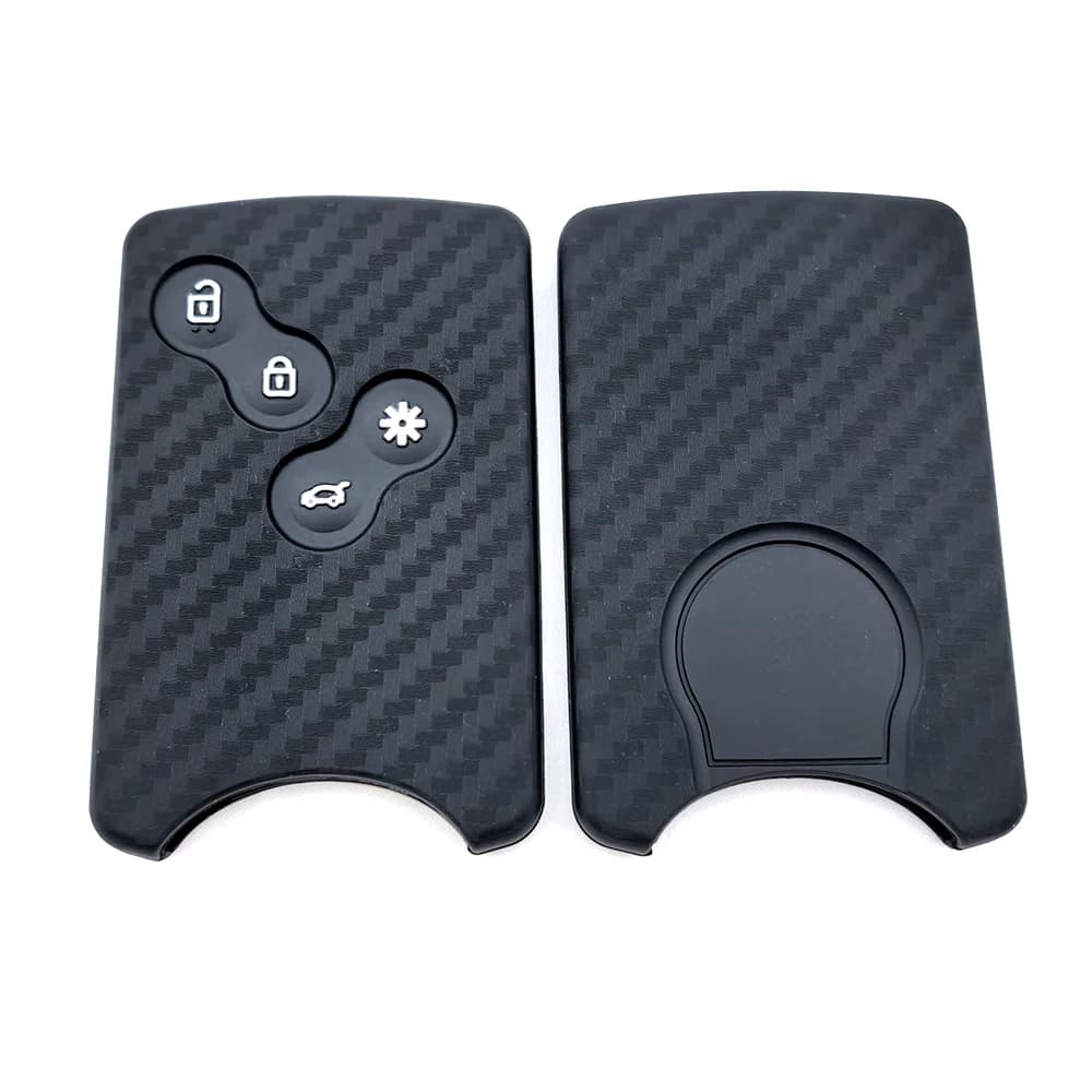 Nuovo Stile Del Silicone Chiave Dell'automobile Della Copertura Protegge Caso per Renault Kadjar Captur Clio Megane 2 3 4 RS Koleos Logan Scenic Duster carta