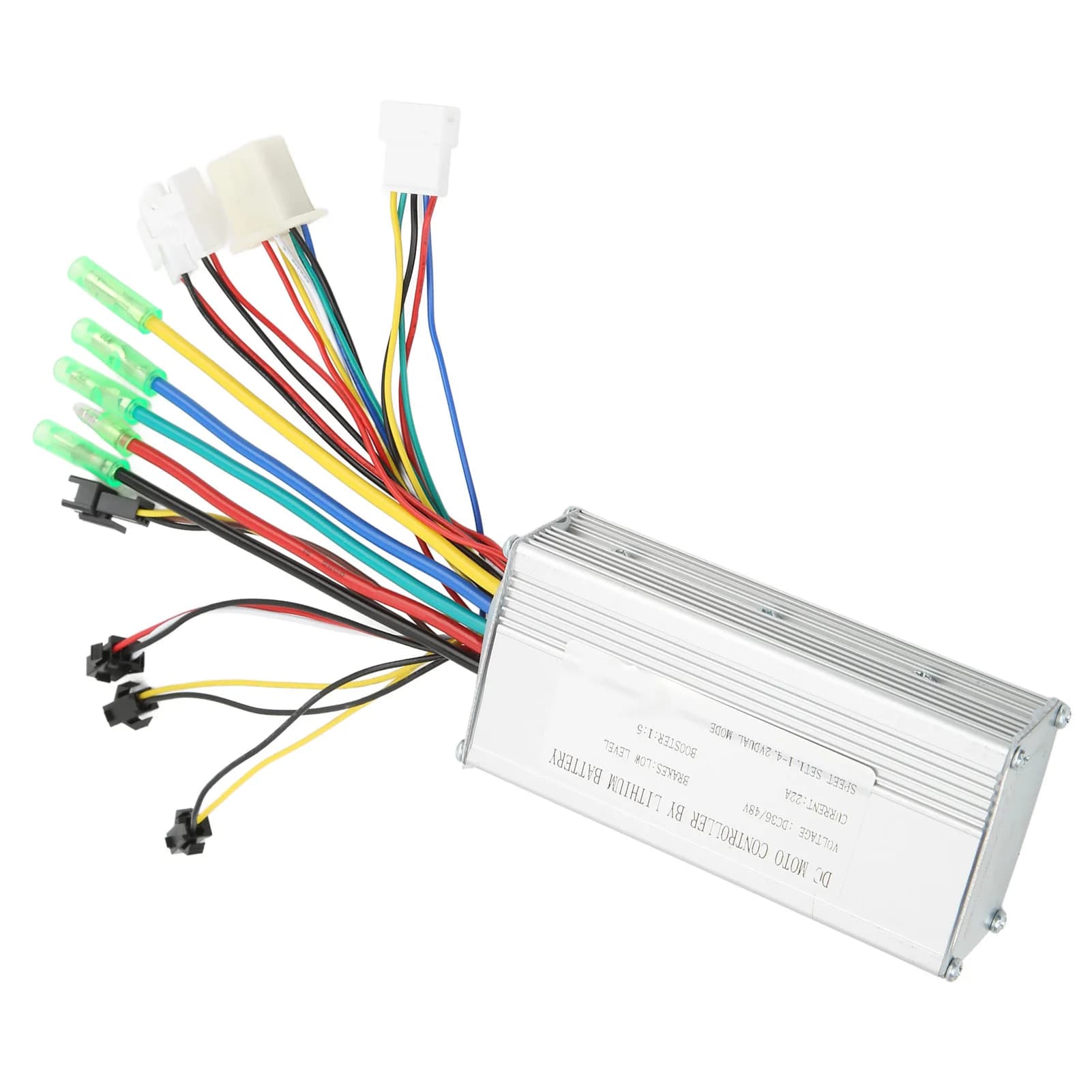 Brushless Controller for Electric Cycle with Motor Lamp Cable 36V 48V 500W Modified Parts 500W Brushless Controller