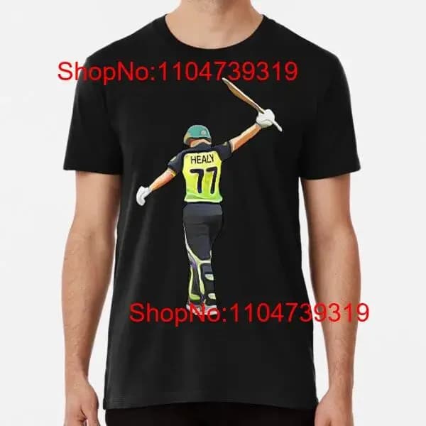 Alyssa Healy Australian Woman Cricket Play dalla S alla 5XL Made in AU USA T Shirt vintage lavato homme moda morbida