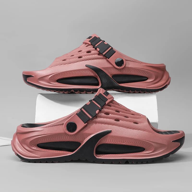 Nuove Ciabatte Estive da Uomo, Zoccoli da Spiaggia, Sandali Outdoor, Ciabatte Morbide in EVA alla Moda, Scarpe Casual da Giardino e Acqua, Pantofole da Casa per Uomo