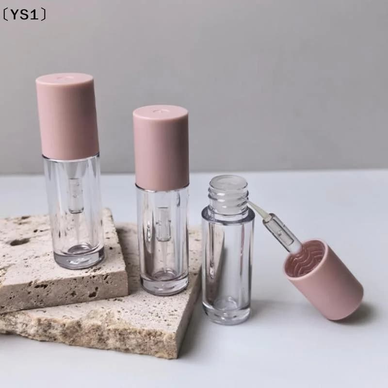 〔YS1〕Tubo vuoto per mascara con pennello in silicone fine da 1,5 ml, ricaricabile per eyeliner liquido, contenitore per cosmetici per allungamento ciglia