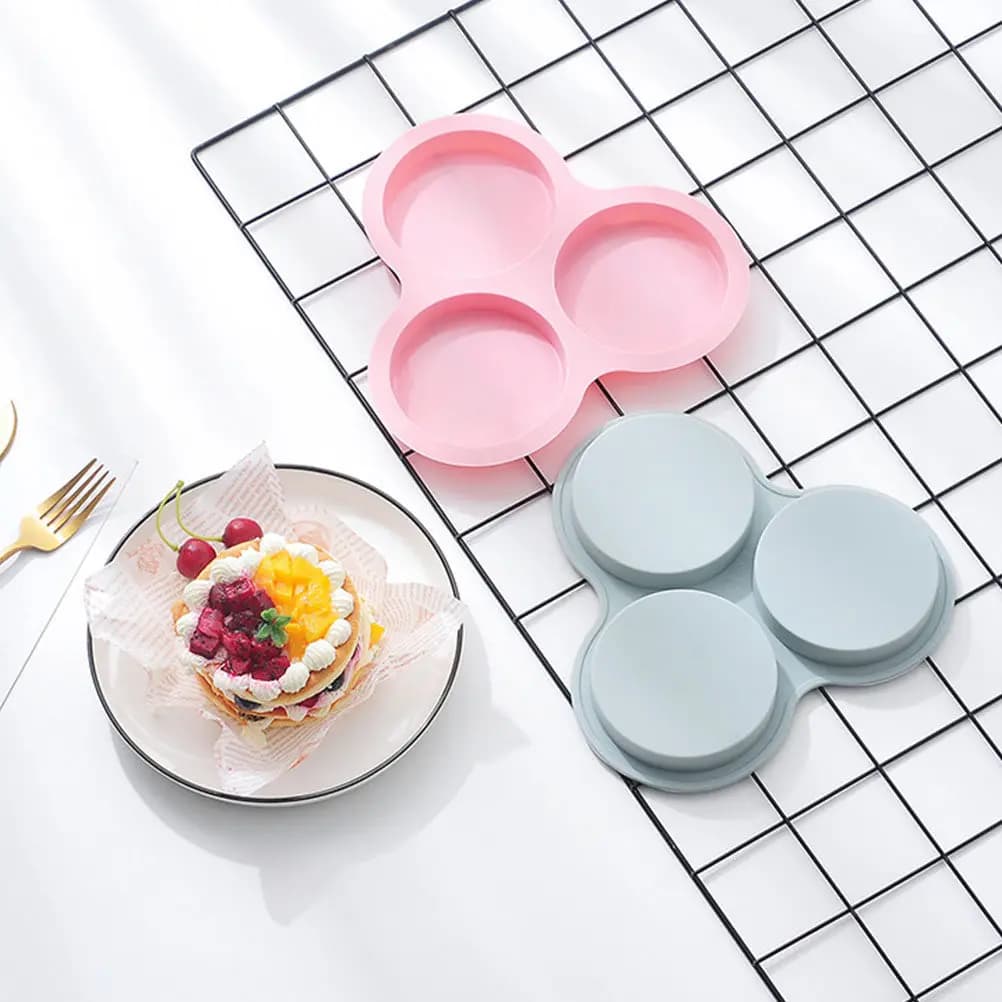 Stampo in Silicone per Muffin e Cupcake, Antiaderente, Resistente al Calore, per Friggitrice ad Aria e Forno