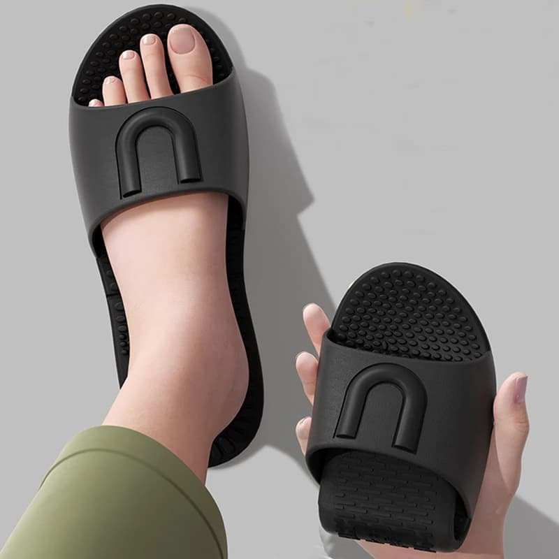 Pantofole da viaggio pieghevoli leggere da donna Pantofole da bagno antiscivolo in Eva con suola morbida da donna Pantofole da hotel da viaggio unisex estive