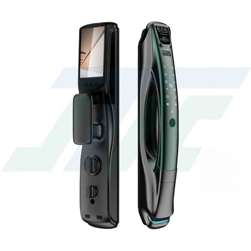 Serratura Intelligente con Password, Riconoscimento Facciale, Impronta Digitale, Carta Magnetica, Controllo Remoto via Smartphone e Bluetooth