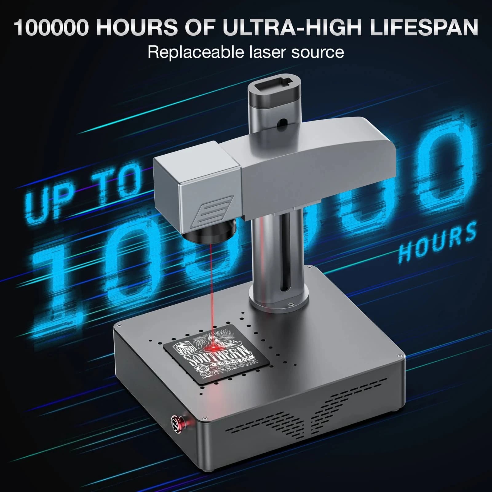 S4 Portable Fiber Laser Marking Machine 20W 30W 50W Industrial Engraver for Plastic Leather Business Envelopes for Metal Jewelry