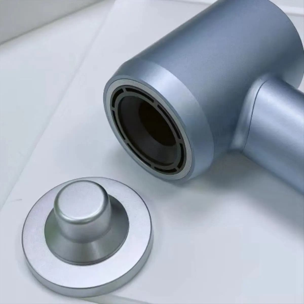 Suitable for hairdryer Magnetic wall storage bracket LF03 Air nozzle Hair dryer-Blu