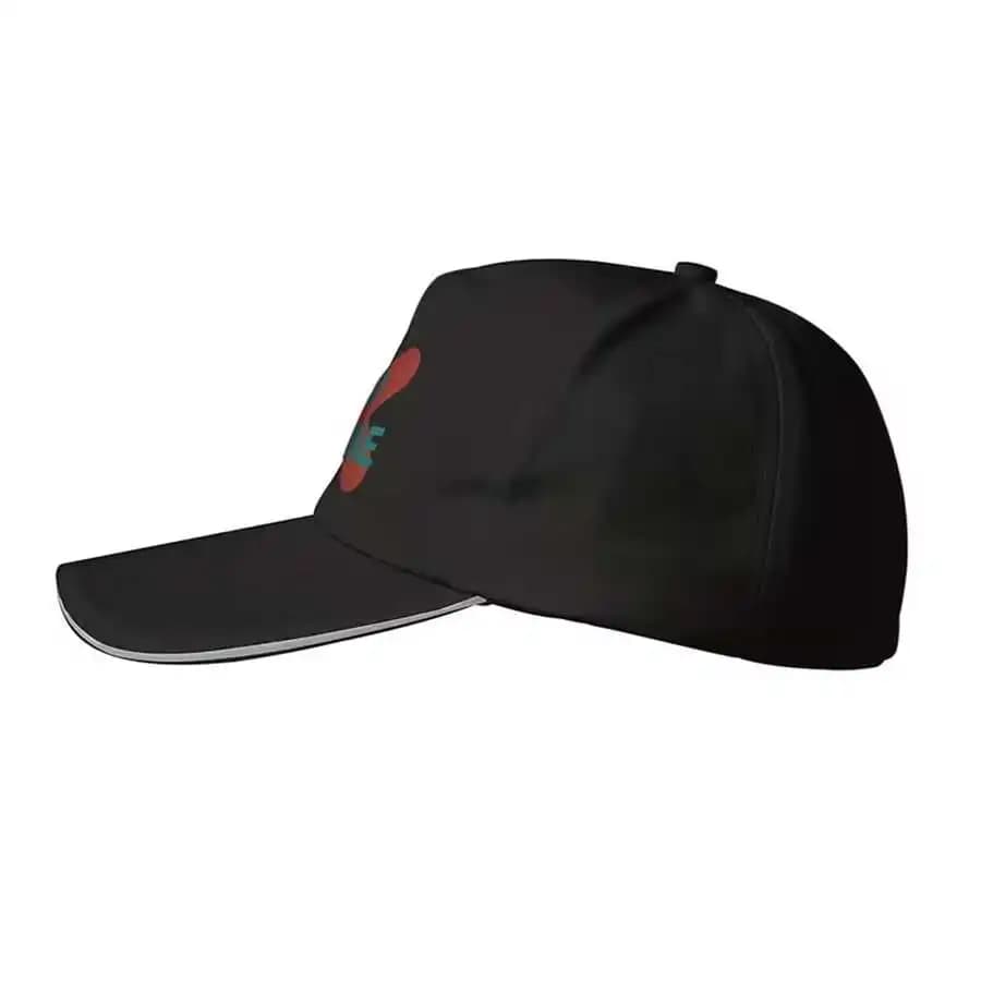 Berretto da baseball nero con design ispirato alla bandiera di Parigi per adulti, per tutte le stagioni